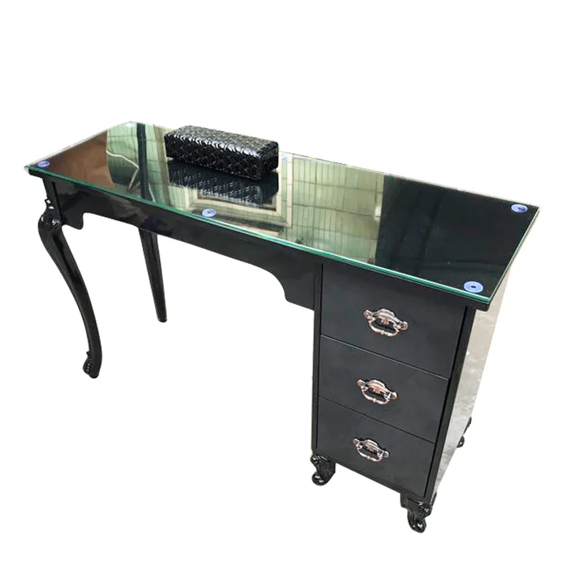 Luxury queen nail manicure drawer nail desk manicure table