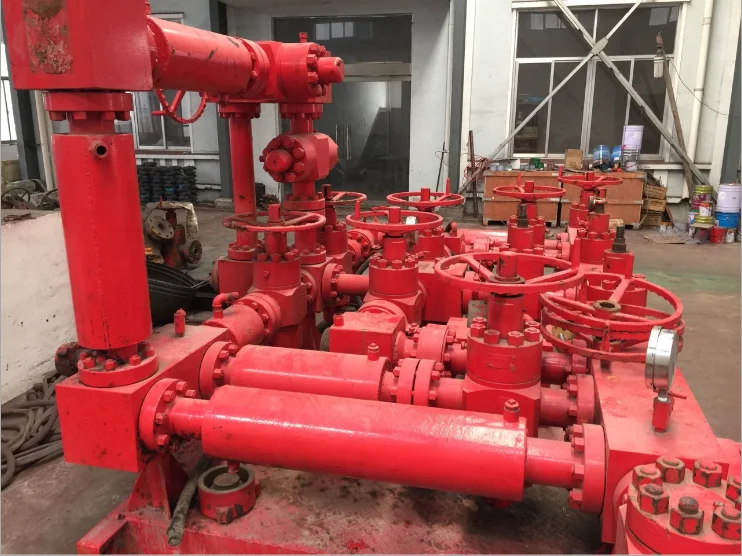 Oilfield use wellhead choke manifold / well testing choke manifolds / kill & choke manifold