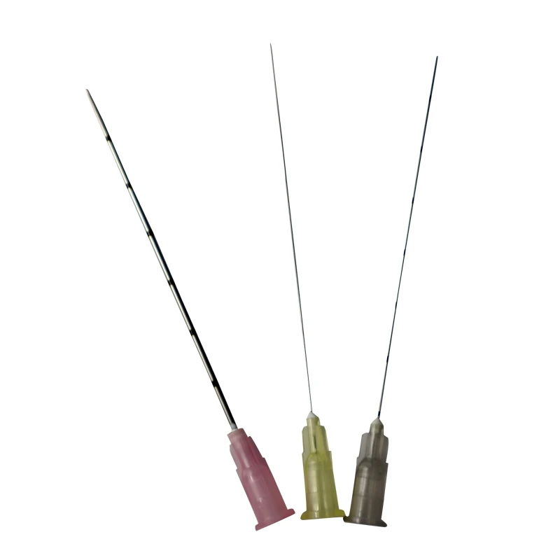 18-30G 3D COG blunt tip injection micro cannula needle for fillers