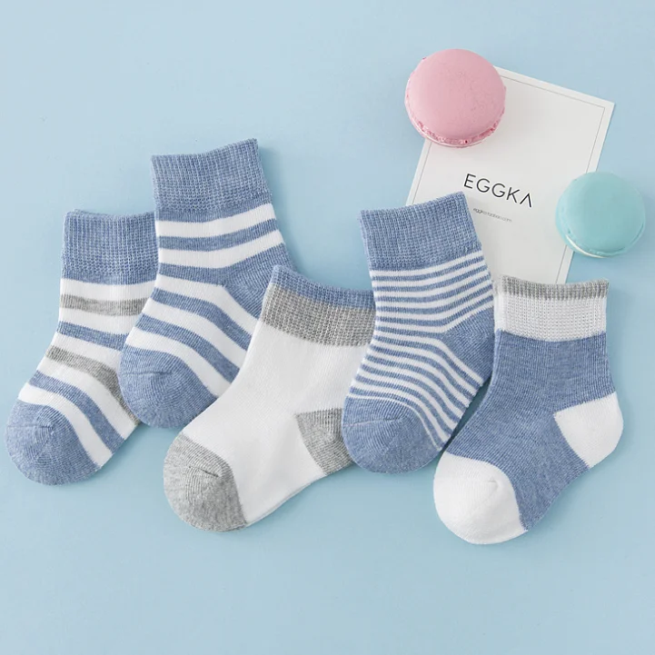 New children socks popular style cute fall and winter style baby socks breathable pure cotton baby socks