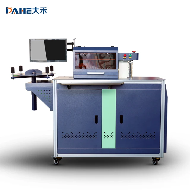 3D Led световая коробка алюминиевый профиль cnc канал письма гибочная машина