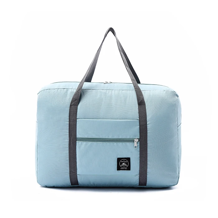 Manufacturer Polyester Portable Duffel Tote Folding Travel Trolley Duffel Bag Nylon 48*32*16cm Tb2016072202 CN;ZHE 220g JF