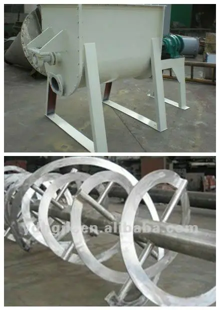 Известь, гипс Горизонтальные Ленты смесительный бак