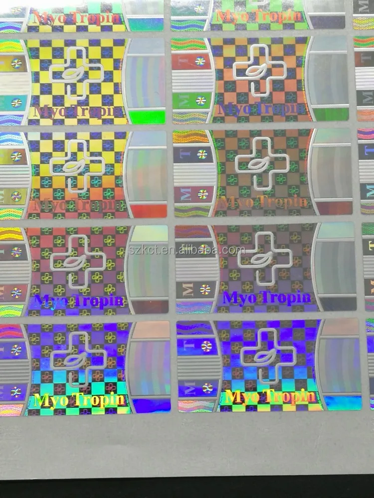 
Customize New Design Labels Secure 3d Hologram Sticker 