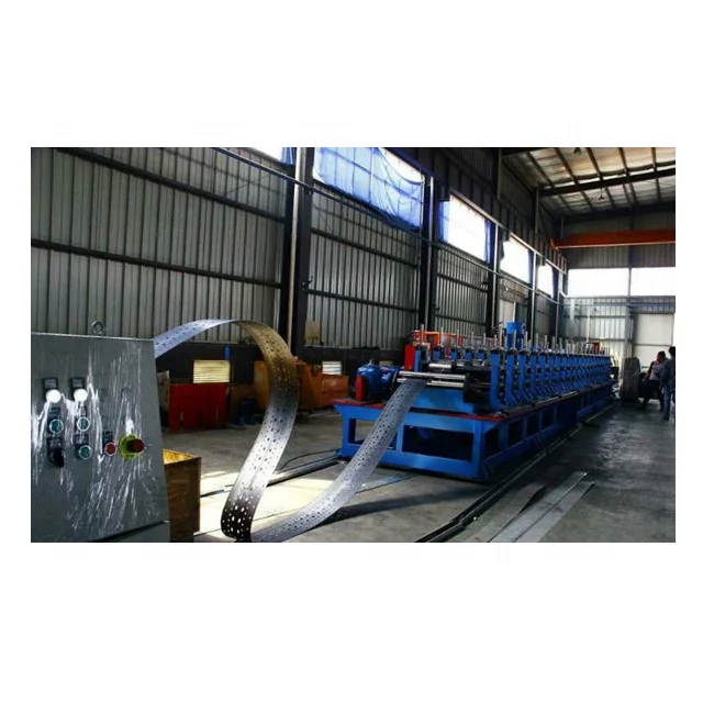 Supermarket Storage Rack Roll Forming Machine Warehouse Shelf Rack Roll Forming Machine