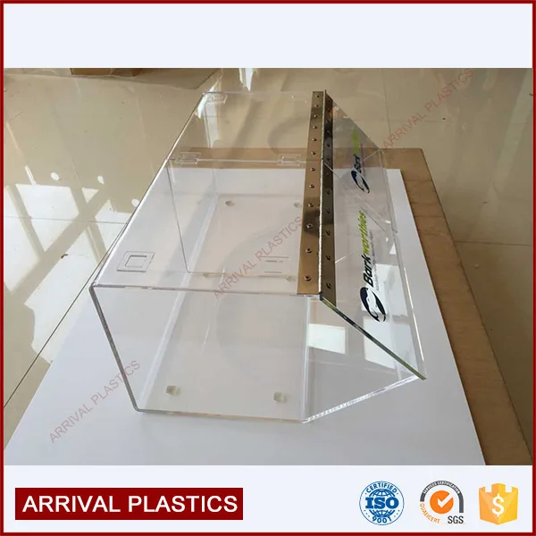 Wholesale Custom Stackable Acrylic Cereals Nuts Candy Box Dispenser Plastic Candy Bins with Lid