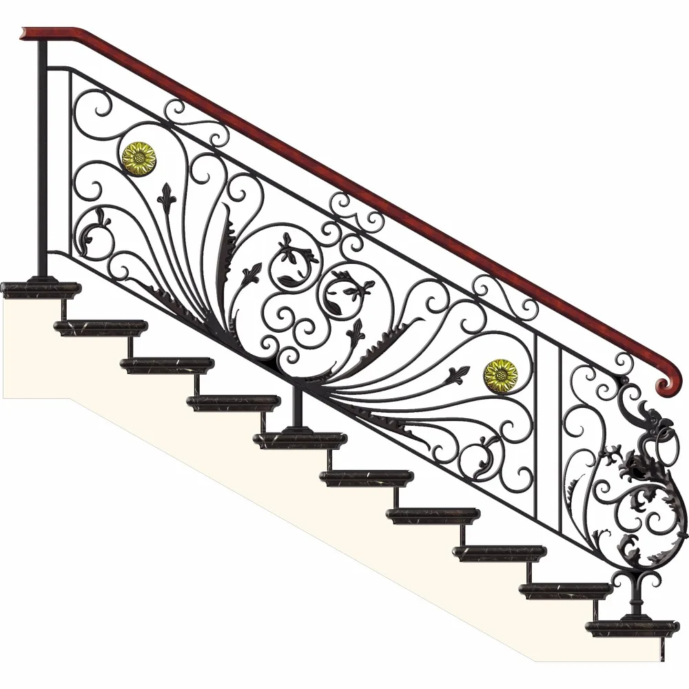 Art Wrought Iron Railing Designs /wrought iron railings for indoor