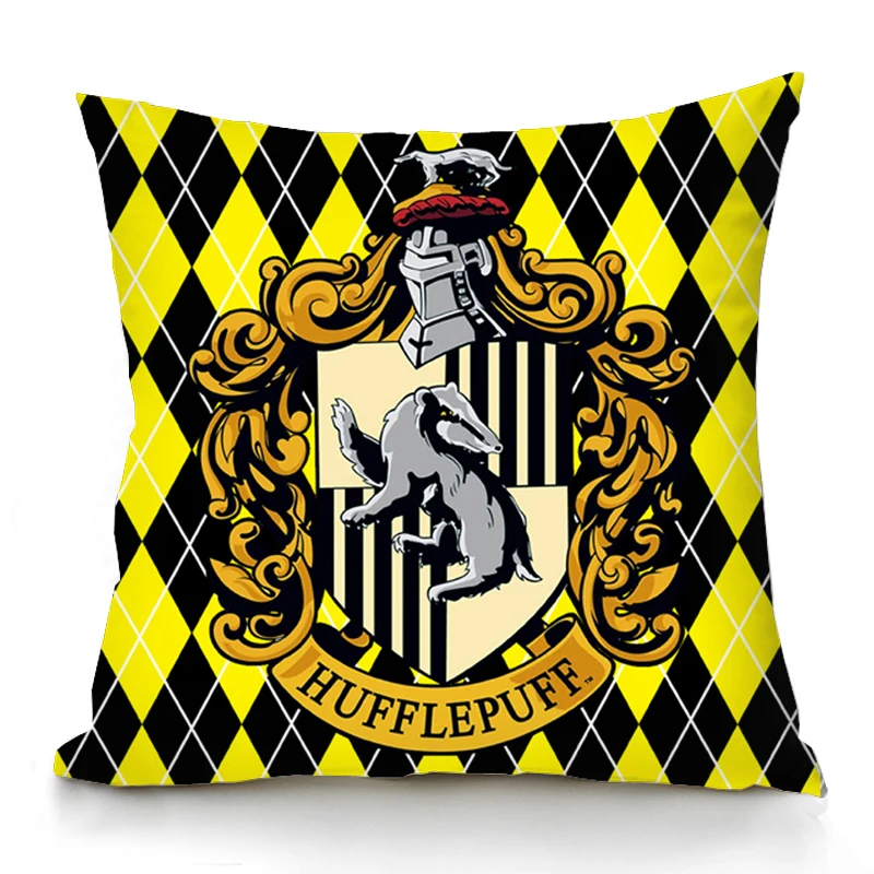 Чехол для подушки в стиле «Гарри Поттер», 18x18 дюймов