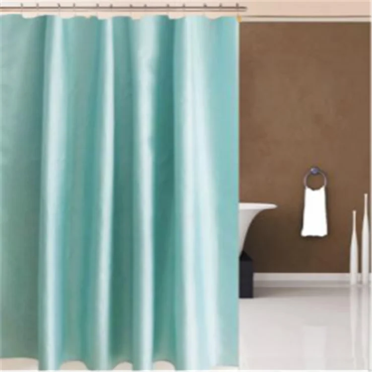 Hot - selling hotel plain shower curtain