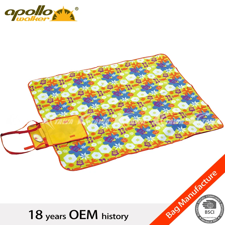 Оптовая Woolmark Складной Лагерь Одеяло