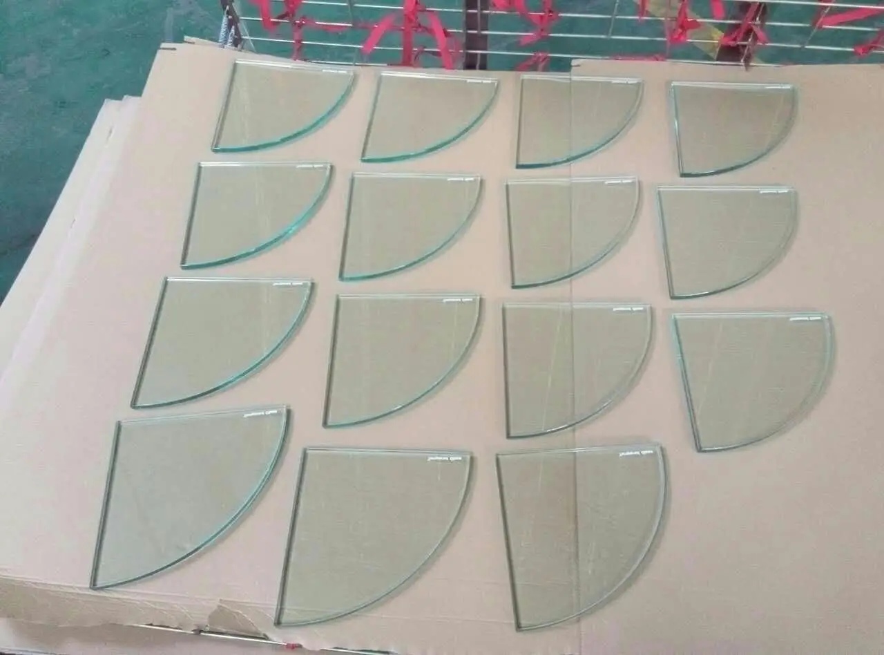 
12mm Tempered Bathroom Glass Shelf 