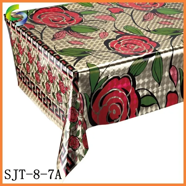 Ту хао золотой розы шаблон пвх скатерть