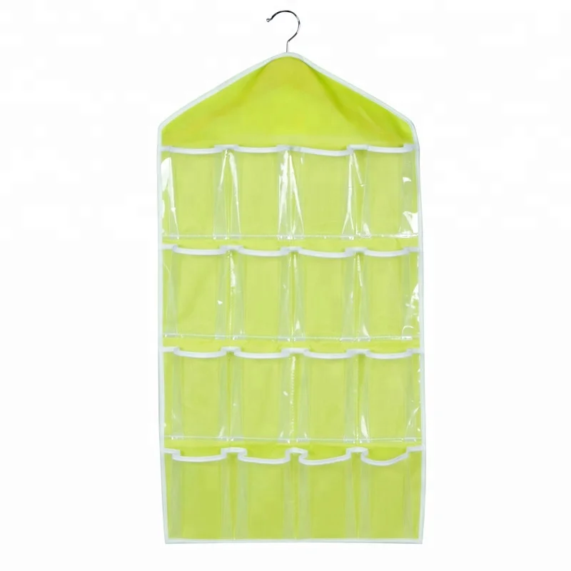 STOCK 11*14*2 cm High Quality Multi-Function 16 Pouch Tie Organizer Bag, Storage Organizer Bag
