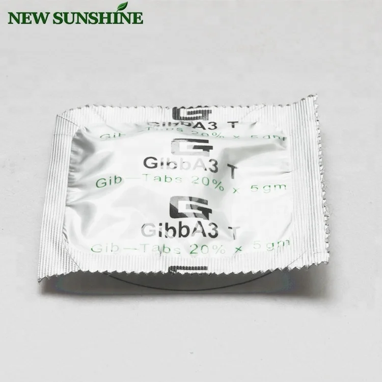 Gibberellic Acid / GA3 90%TC, 10% Tablet, 20% Tablet