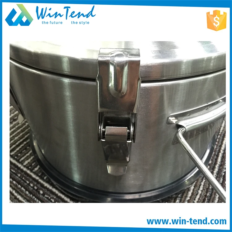 Fashion Design Stainless Steel Insulated Barrel Pot Commercial Heat Insulation Barrel