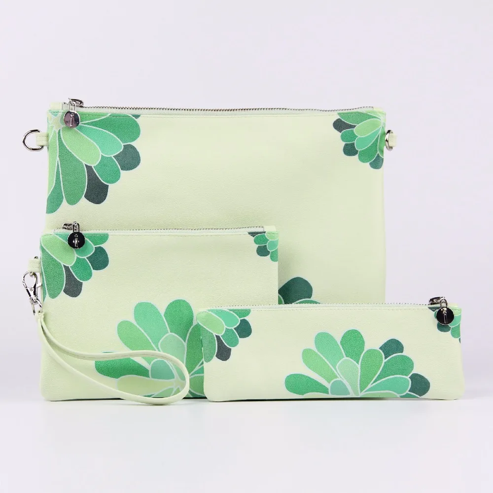 Лев изготовляет изготовленный на заказ кожаный печатный мешок застежки-молнии