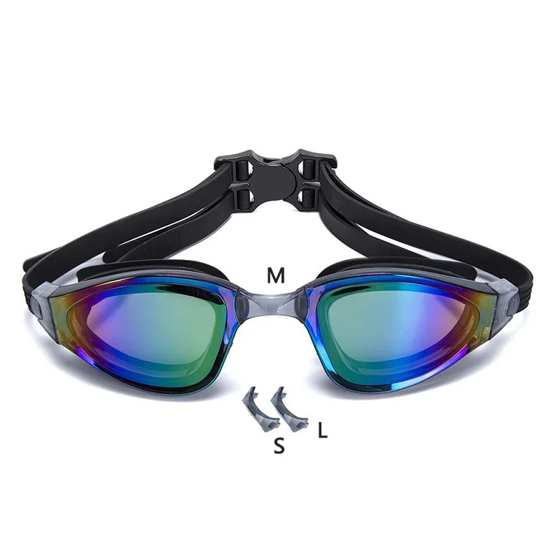 Высокое качество большая рамка Водонепроницаемые силиконовые плавательные очки для взрослых