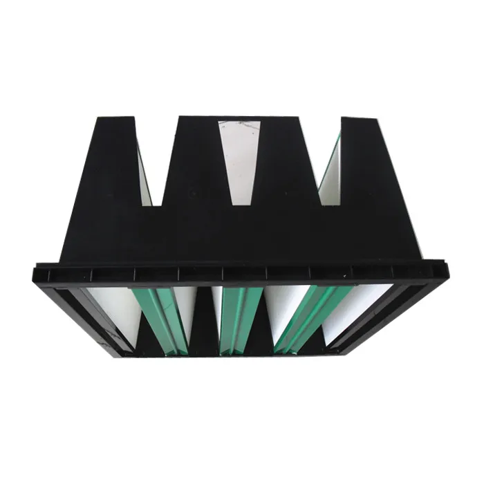 Пылесборник из стекловолокна для вентиляции миниатюрные воздушные фильтры в пластиковой коробке