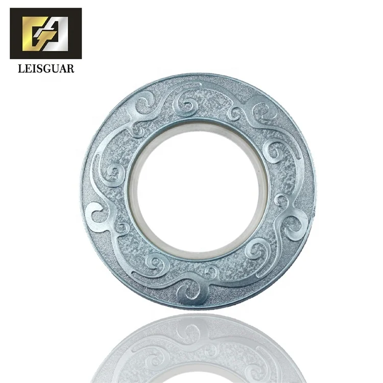 lucky bless Accessories Curtain ABS Plastic Curtain Eyelet curtain accessories parts high quality plastic rings