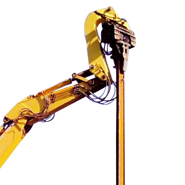 hammer hydraulic pile driver by mini excavator