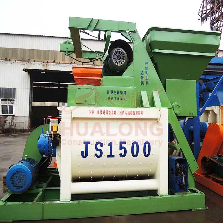 
Professional factory js1500 (1.5m3)concrete mixer prices 