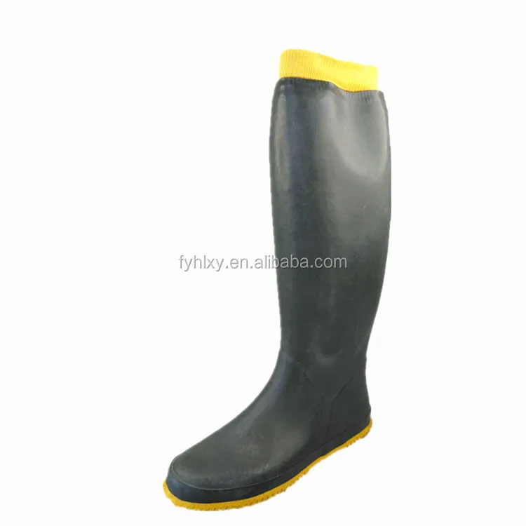Men & Women Knee Soft Rubber Boot For Farmer Working Farmland Boot Rice Paddy Boots