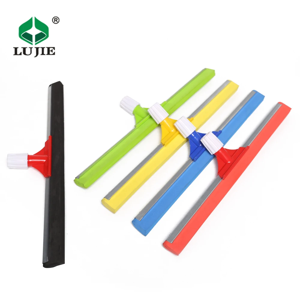 Color customized blue max stainless steel floor squeegee
