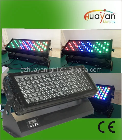  Новейший! 108*3 Вт rgb уличный светодиодный светильник городской цвет IP65