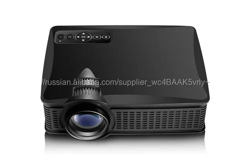 UC46 новейший и лучший проектор 1500 люмен HD мини-проектор SD 50