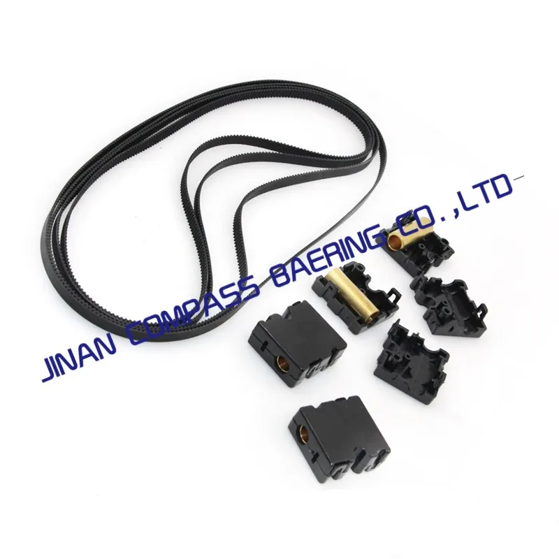 3D Printer parts Kit UM2 Ultimaker 2 Original Injection Molding Slider With GT2-6MM belt and Copper Sleeve