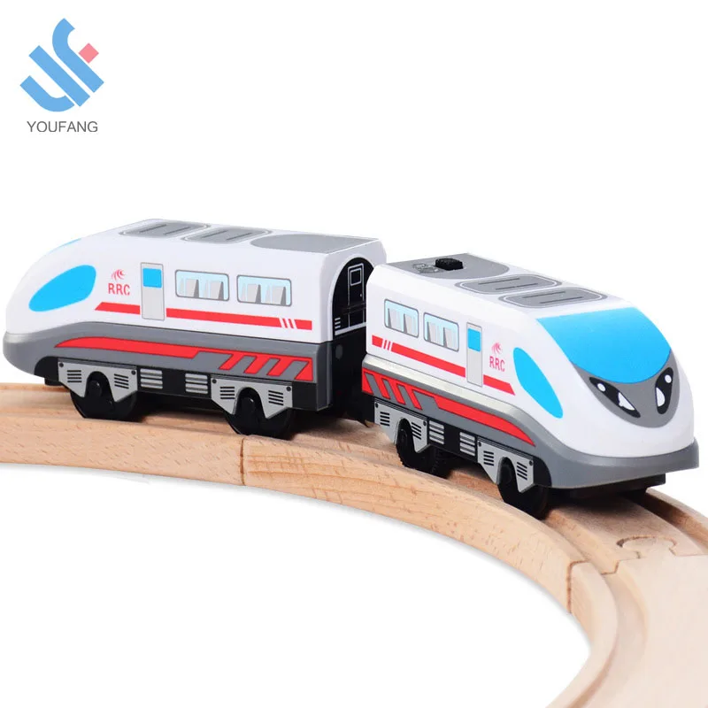 YF-Z8011-12 Children funny high speed car model railroad toys plastic electric bullet train toy