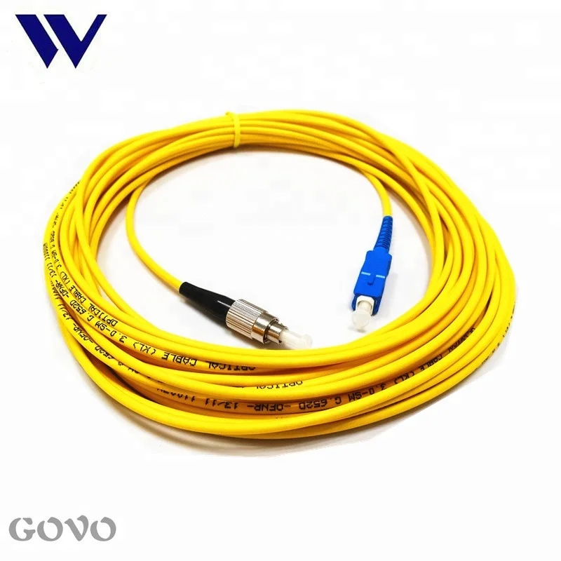 Cheap price SC/LC/ST/FC PC APC fiber optic patchcord pigtail PVC and LSZH jacket optional