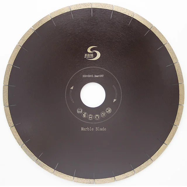 14 дюймов D350mm Китай лучшее качество отличное качество резания сегментированное круглое пильное полотно