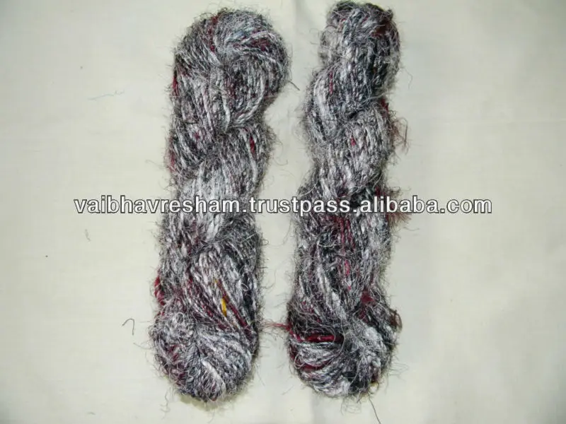 Manufacturer In India Recycled Silk Yarn For Affordable Price
