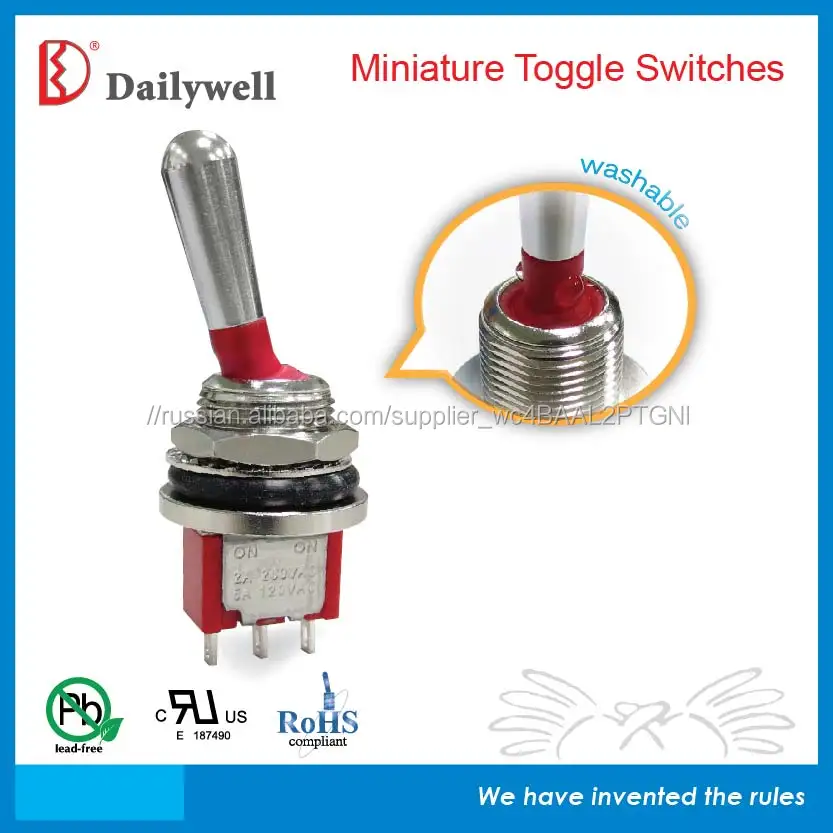 IP67 SPDT Miniature Toggle Switch