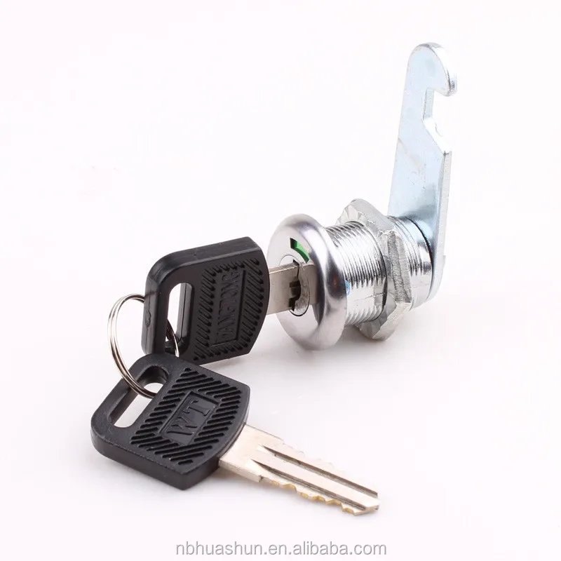 HS102 top quality zinc alloy housing and cylinder metal fill cabinet cam lock for wooden box