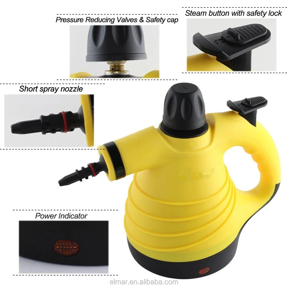 handheld steam cleaner high pressure cleaning portable clean machine Kitchen Cabinets clothes with brush iron generator