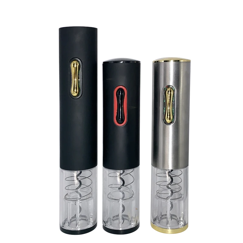 Free sample rechargeable stainless steel electric bottle opener wholesale automatic LED wine bottle corkscrew