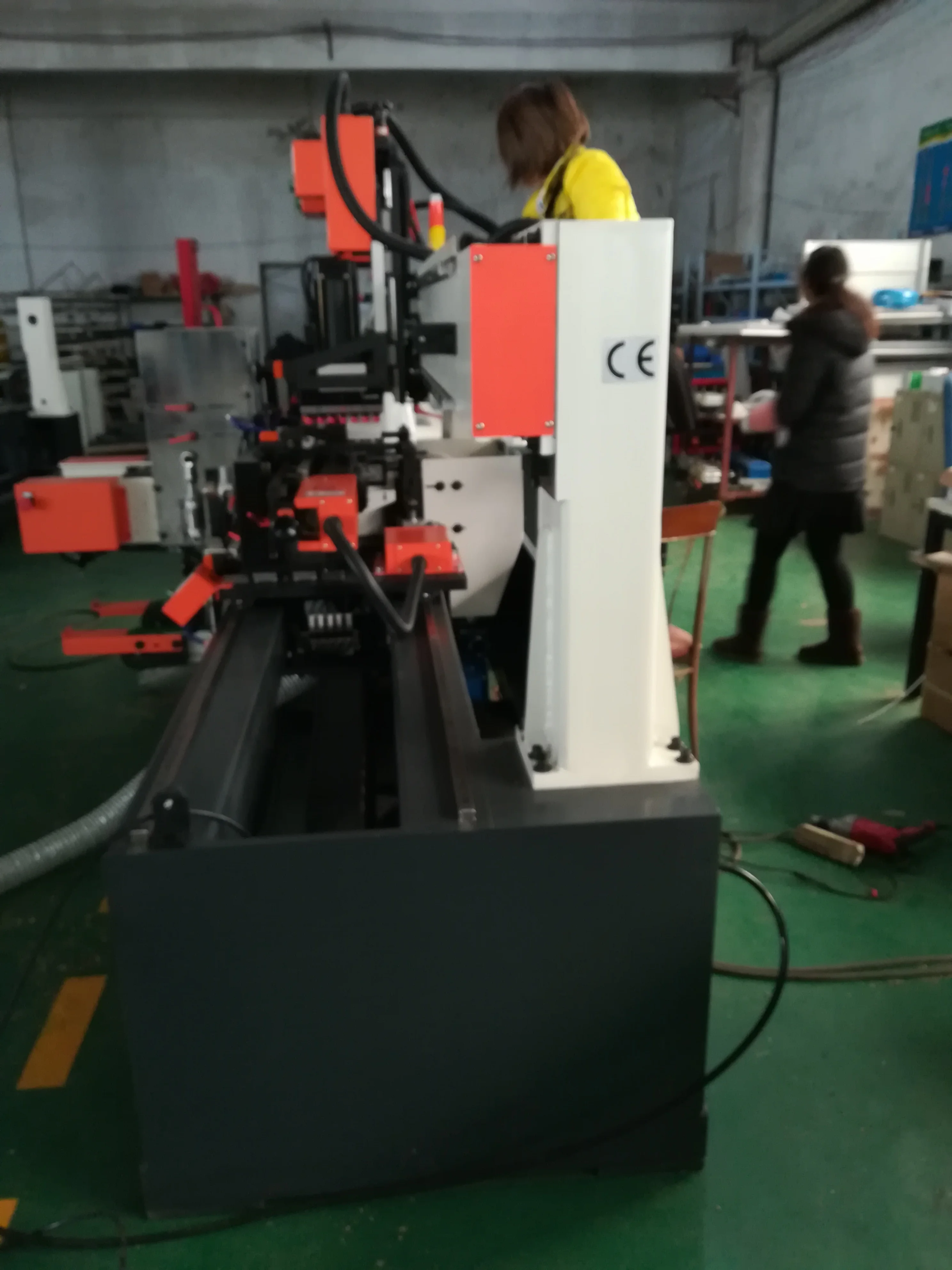 
auto feeding and back double end CNC drilling machine 22-25pcs/min 30-400mm working width 