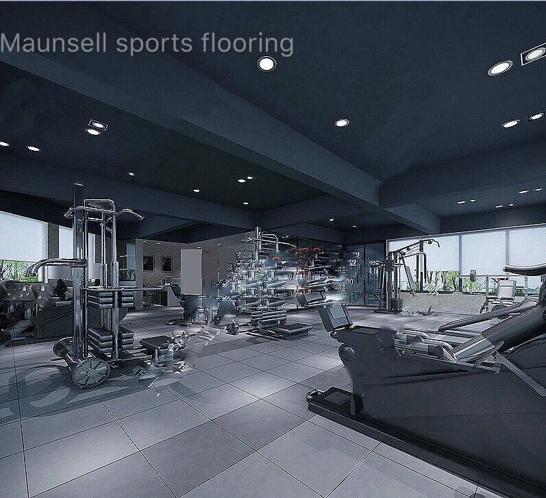 Pisos para gimnasio 100% de material de caucho EPDM con precio bajo rubber