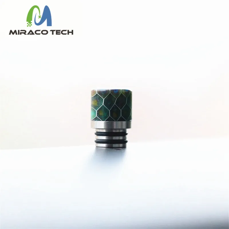 
Foggyman Epoxy Resin Drip Tip Head Vape Mouthpiece 510 drip tip for E Cigarette Petri V2 Petri V3 RDA Atomizer tank 