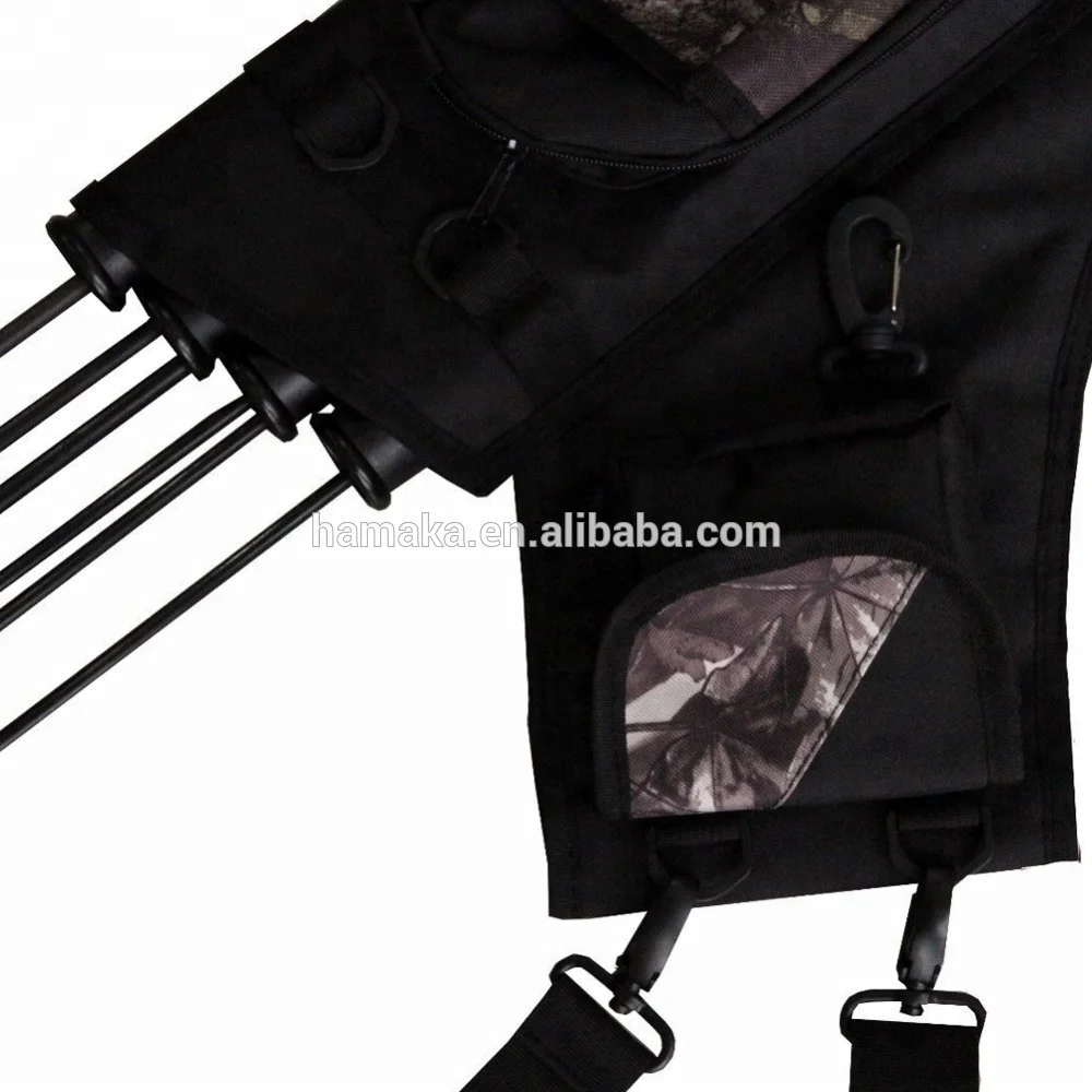 Camo Hunting Canvas Quiver Archery Bow Bag Archery Arrow Quiver