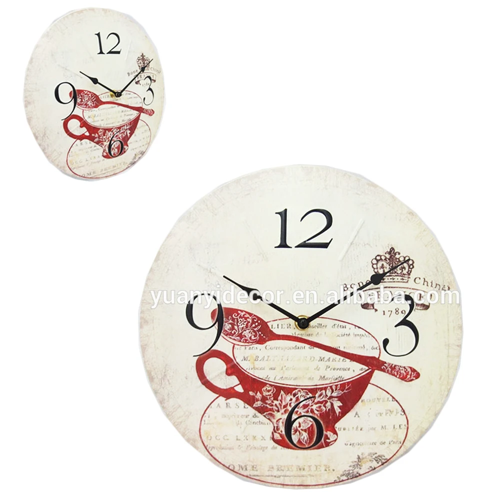 High Quality Flower Shape Watch Wrought Modern Wall Clock for Home Decor