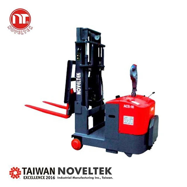 1Y гарантия 1 тонну электрические уравновешенная портативной грузовик электроэнергии рулевого управления штабелер