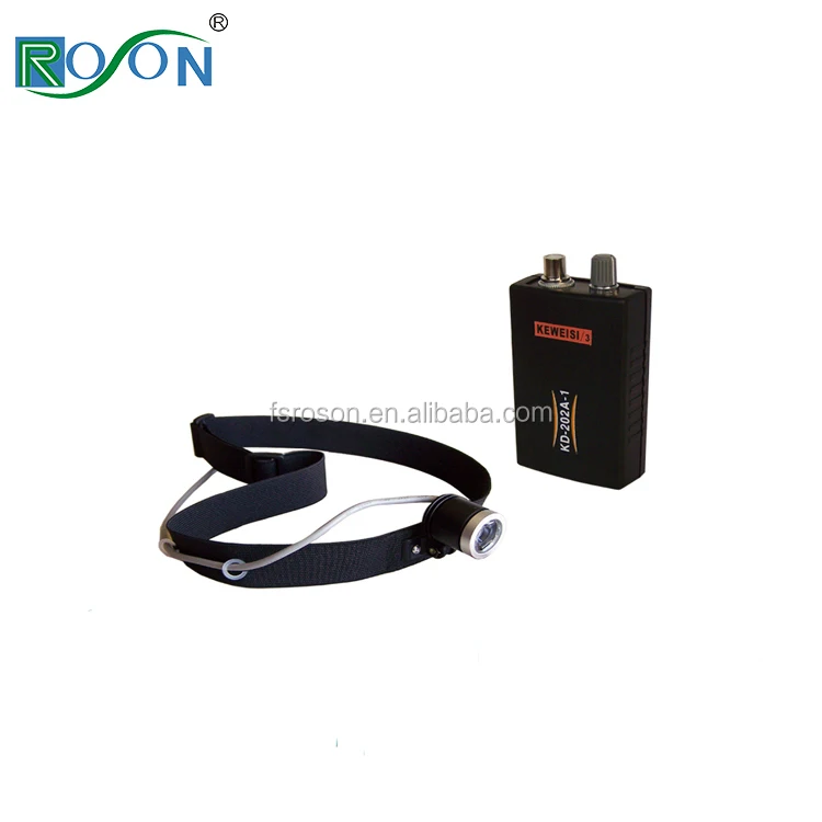 dental clinic equipment Fiber Optical Headlight combine with cold light sources to use for sale