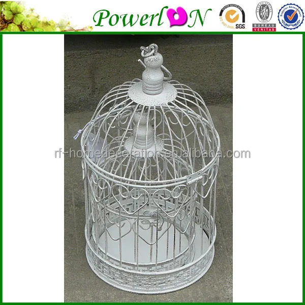 
Newest wholesale decorative hexagon bird cages for wedding decoration 