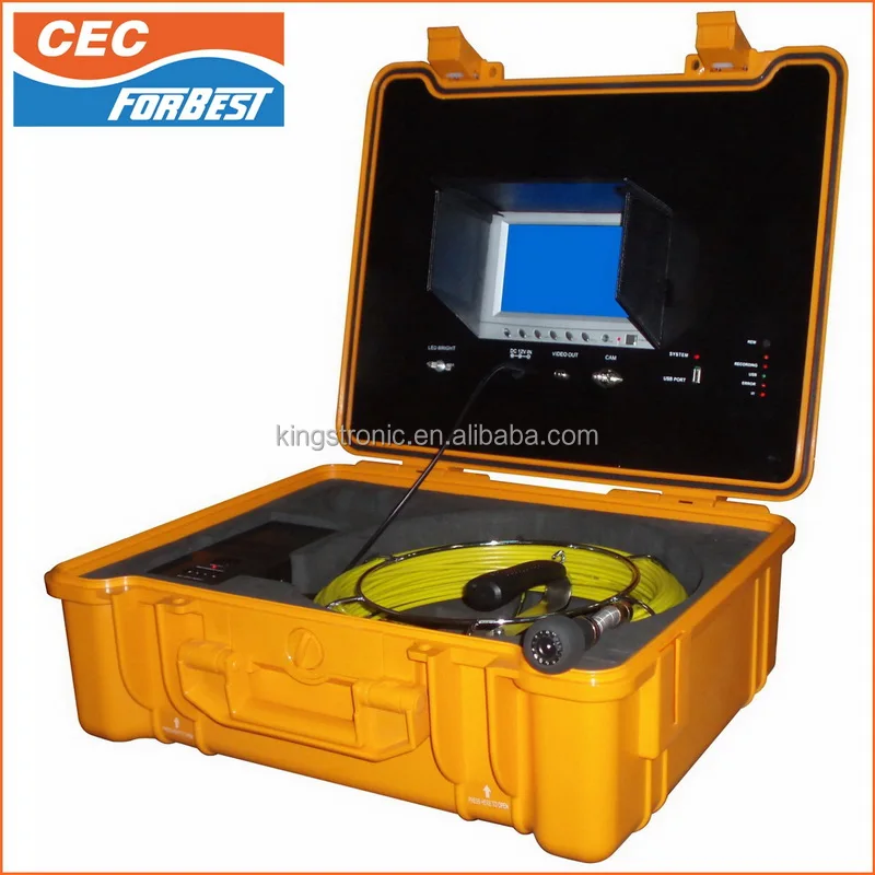 Waterproof IP68 CEC Sewer Drain Pipe Inspection Camera System