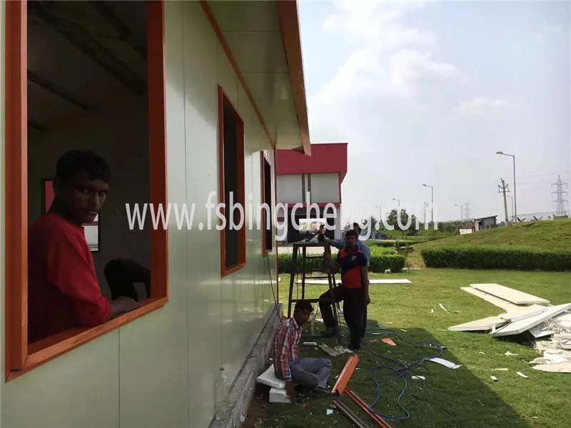 Small 1 Bedroom Prefab Cottage Homes Prefab Houses Small Warehouse Manufacture From China