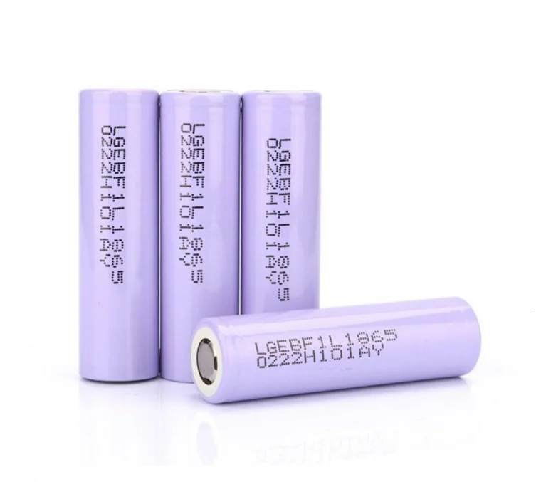 
Big Capacity INR18650F1L Cylindrical 3350mAh 3.6V Lithium Ion 18650 Battery for Power Bank 