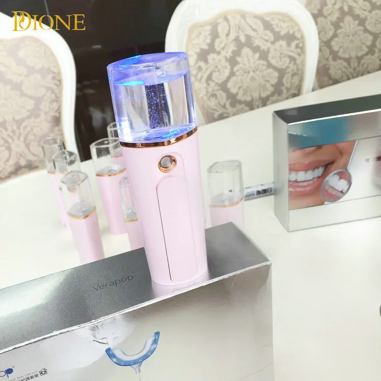 
Skin Care Beauty Portable Handheld Rechargeable Nano 20ML Mini Facial Steamer professional 
